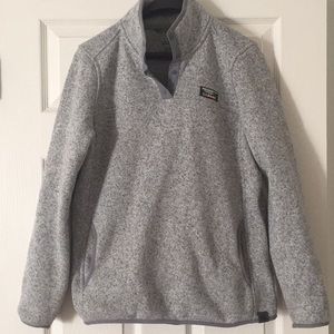 LL Bean Sweater Fleece Pullover